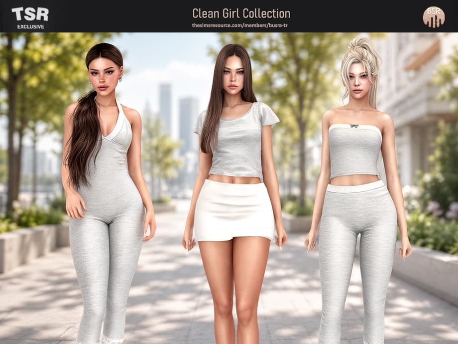 Коллекция одежды Clean Girl Collection